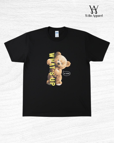 Kaos Distro Pria Wanita Teddy Bear